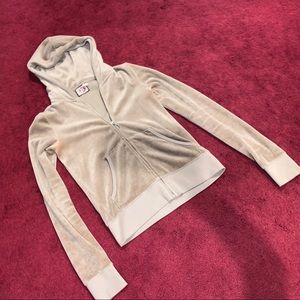 Juicy Couture Tan Velour Sweatshirt